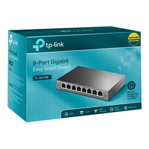 TP-LINK 8-port Metal Gigabit Switch 5 101001000M