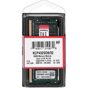 KINGSTON 32GB DDR4 3200MHz SODIMM