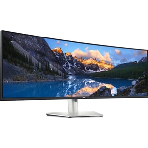 DELL UltraSharp 49" Curved USB-C Hub 5K Monitor-5120 x 1440