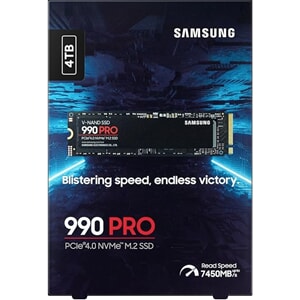 SAMSUNG SSD 990 PRO 4TB M.2 NVMe PCIe 4.0