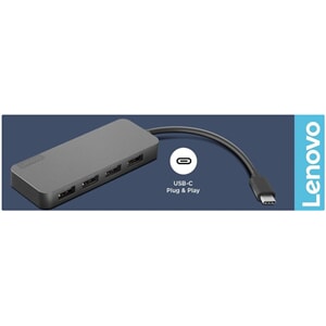 LENOVO USB-C to 4 Ports USB-A Hub